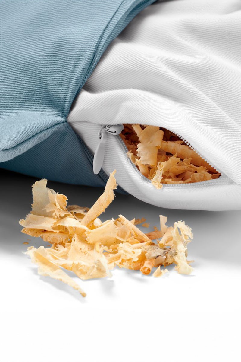 Tchibo Arolla Pine Cushion 40 x 20 cm, Light Blue - Image 4